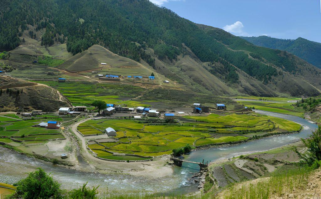 Landscape in Nepal-etail Nepal