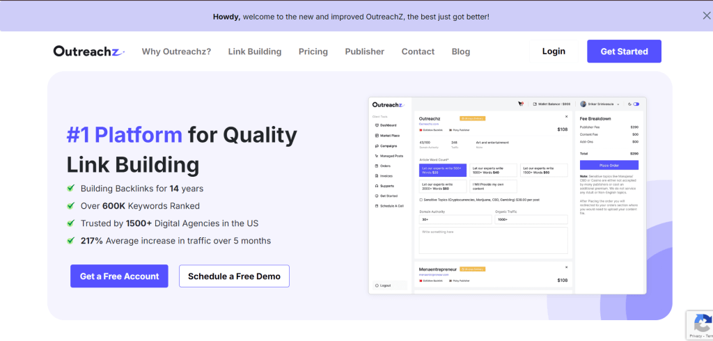 Outreachz - High DA Guest Post Providers